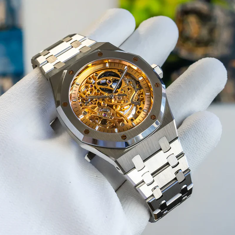 Luxury Watches - Octagon Fusion Skeleton
