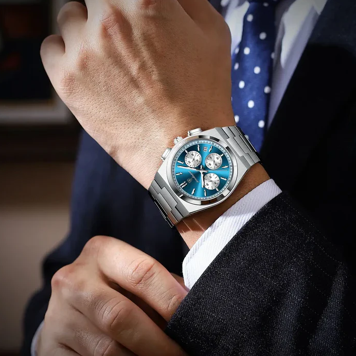 Luxury Watches - Metropolitan Chronograph Turquoise