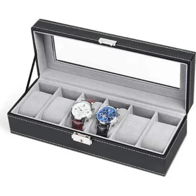 Luxury Watches - Executive Six-Piece Display Case