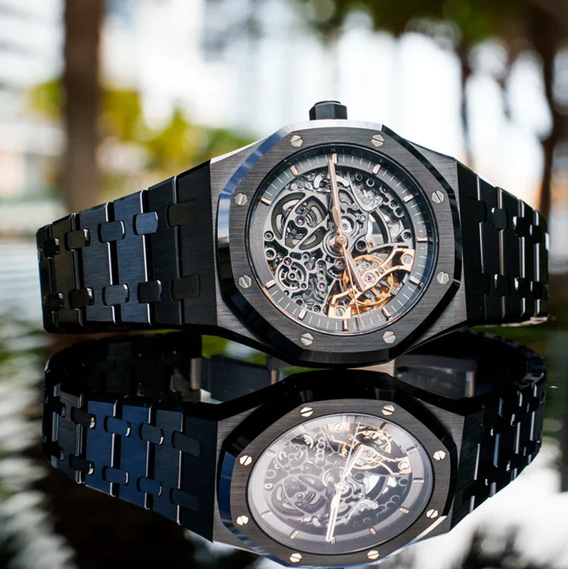 Luxury Watches - Shadow Elite Skeleton