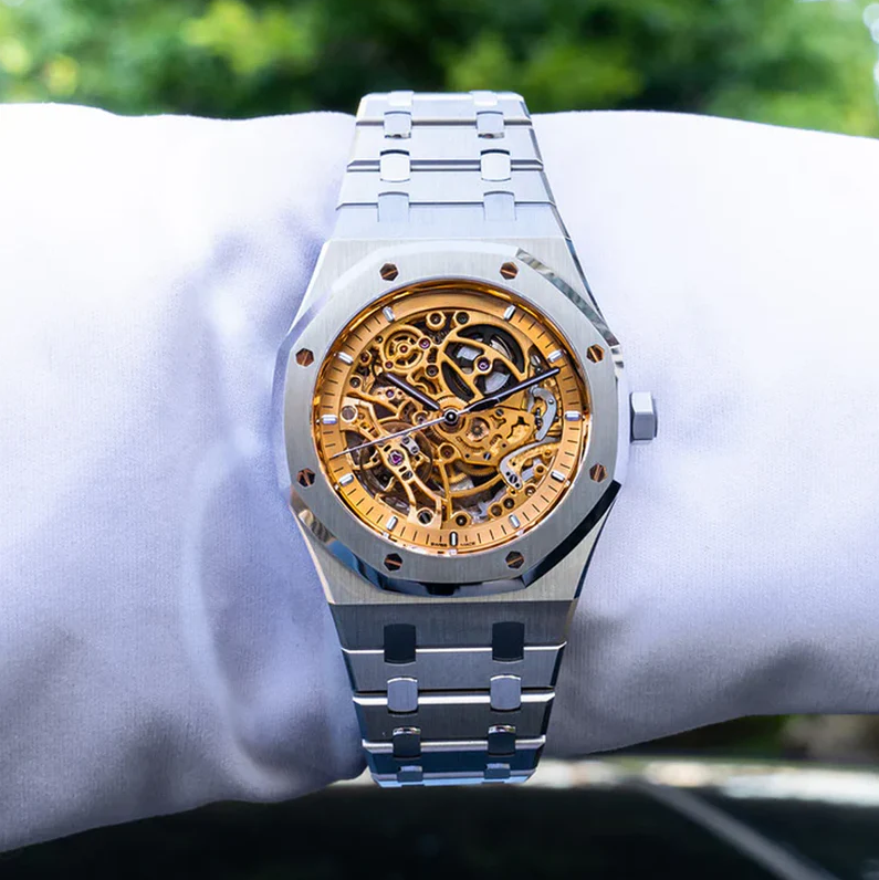 Luxury Watches - Octagon Fusion Skeleton
