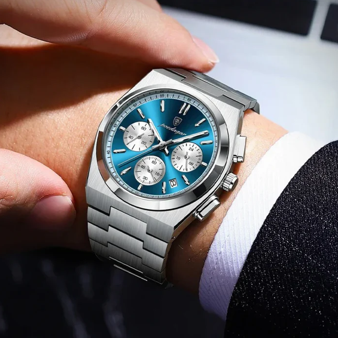Luxury Watches - Metropolitan Chronograph Turquoise