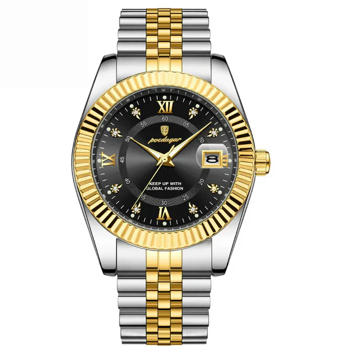 Luxury Watches - Presidential Two-Tone Black